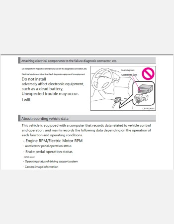 toyota vellfire 2020-2021 owners manual in english 